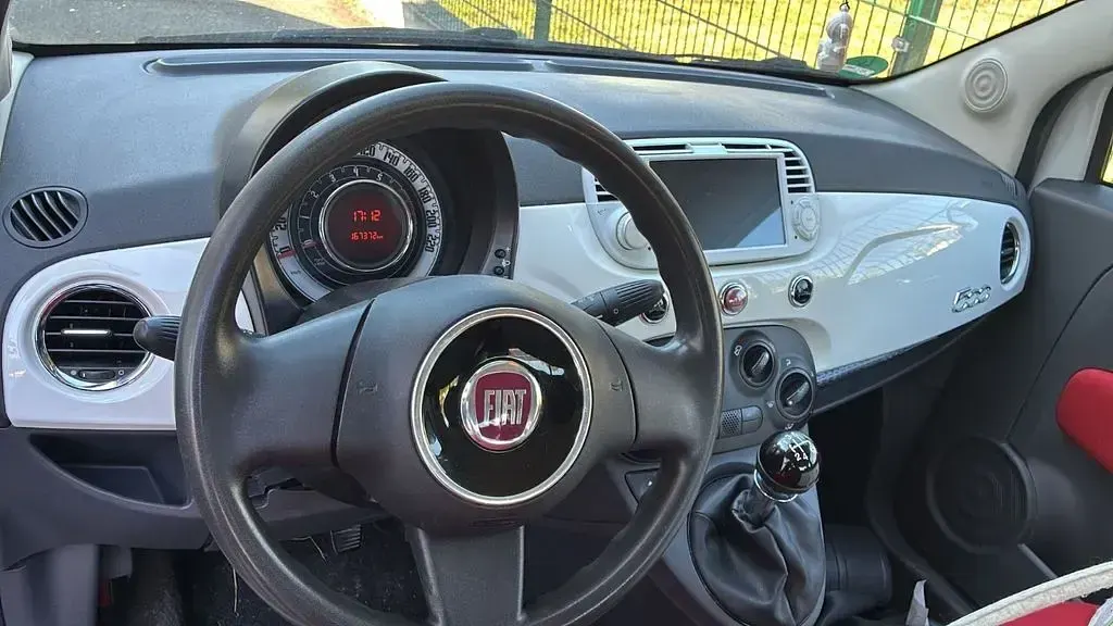 Gebraucht Fiat 500 Pop 69 PS (50 kW) 2009 Weiß Cabrio
