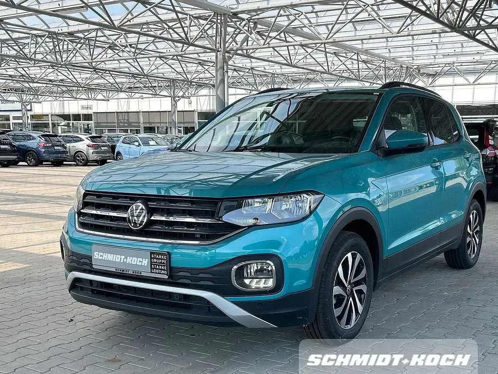 Gebraucht VW T-Cross Active 110 PS (80 kW) 2021 Grün SUV