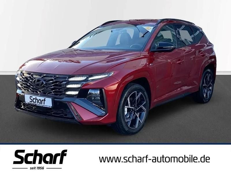 Ultimate red / met Gebraucht 2025 Hyundai Tucson N Line SUV | 38.590 € (Guter Preis) - Bild 1/1