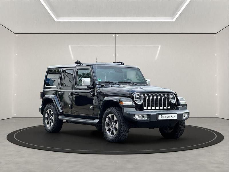 Schwarz Gebraucht 2020 Jeep Wrangler Sahara SUV | 32.950 € (Superpreis) - Bild 1/4