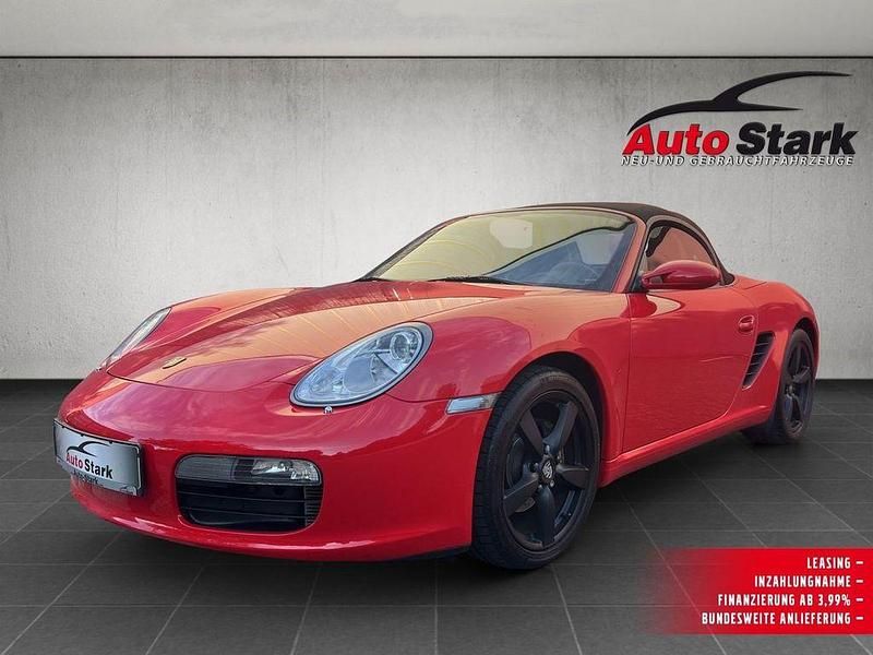 Indischrot Gebraucht 2006 Porsche Boxster Cabrio | 31.390 € (Fairer Preis) - Bild 1/4
