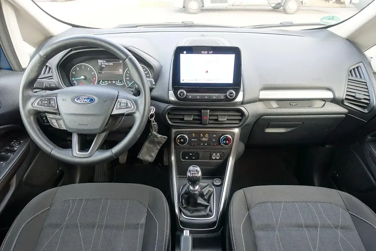 Gebraucht Ford Ecosport Cool & Connect 125 PS (91 kW) 2019 Blau SUV
