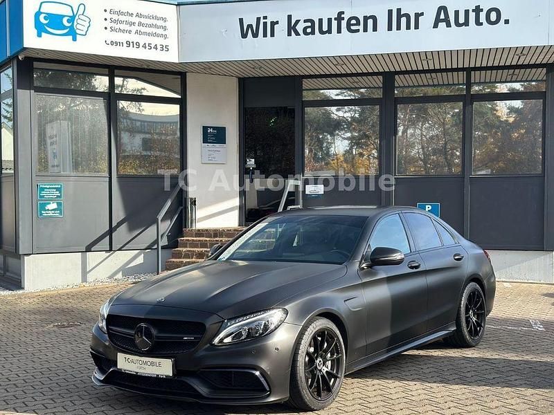 Schwarz Gebraucht 2017 Mercedes C63 AMG AMG Limousine | 41.999 € (Superpreis) - Bild 1/4