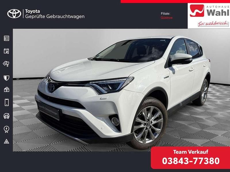 Weiß Gebraucht 2016 Toyota RAV4 Hybrid Executive SUV | 19.900 € (Fairer Preis) - Bild 1/4