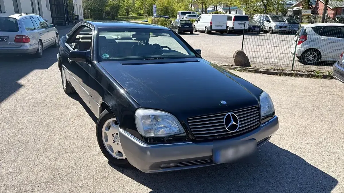 Gebraucht Mercedes S600 1994 Schwarz Limousine
