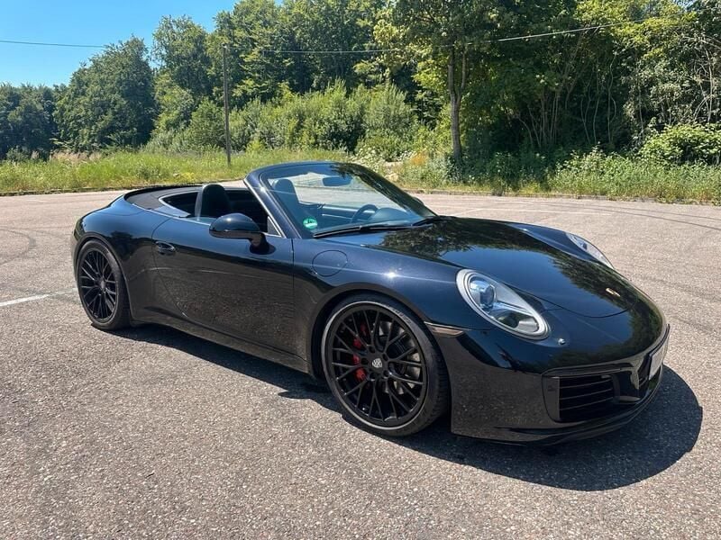 Schwarz Gebraucht 2016 Porsche 911 Carrera S Cabriolet Cabrio | 74.000 € - Bild 1/4