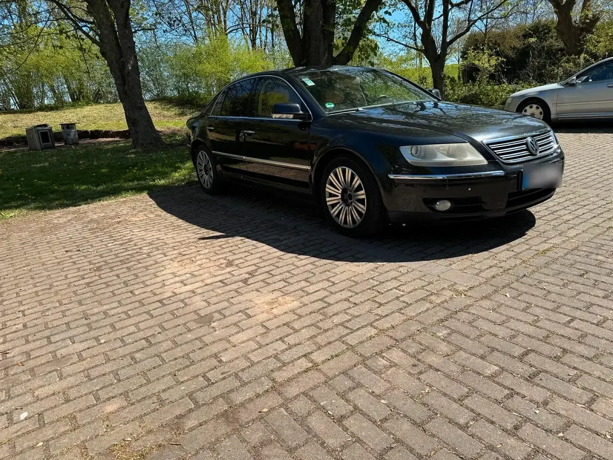 Używany VW Phaeton 224 KM (164 kW) 2007 Czarny Sedan/Limuzyna