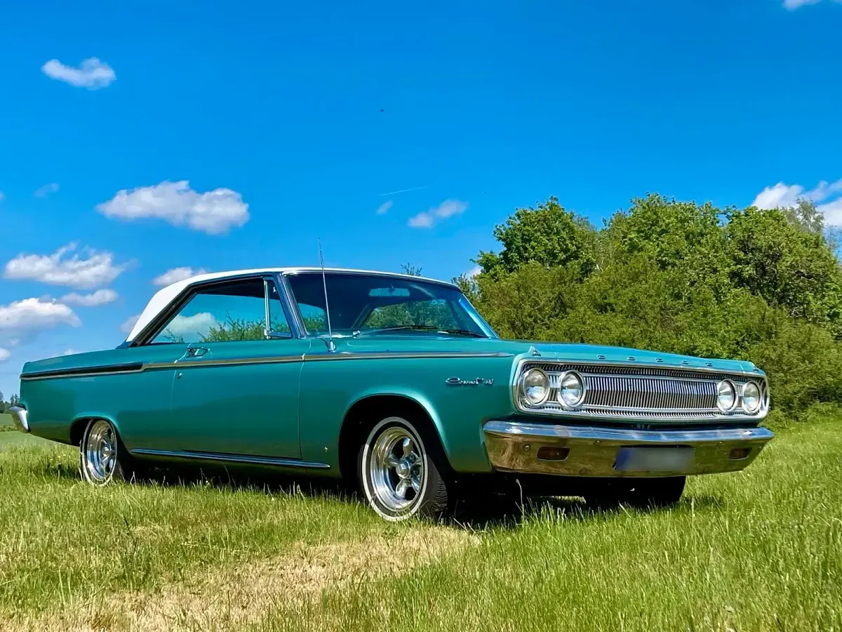 Brugt Dodge Coronet 230 HK (169 kW) 1965 Grøn Coupe