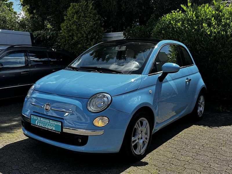 Gebraucht Fiat 500C 86 PS (63 kW) 2010 Blau Cabrio