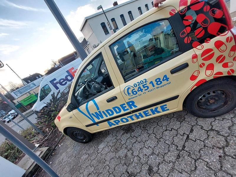 Gebraucht Fiat Panda 54 PS (39 kW) 2009 Gelb Kleinwagen