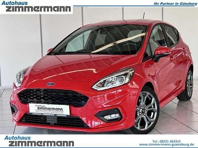 Rot Gebraucht 2020 Ford Fiesta ST-Line Kleinwagen | 15.250 € (Fairer Preis) - Bild 1/2