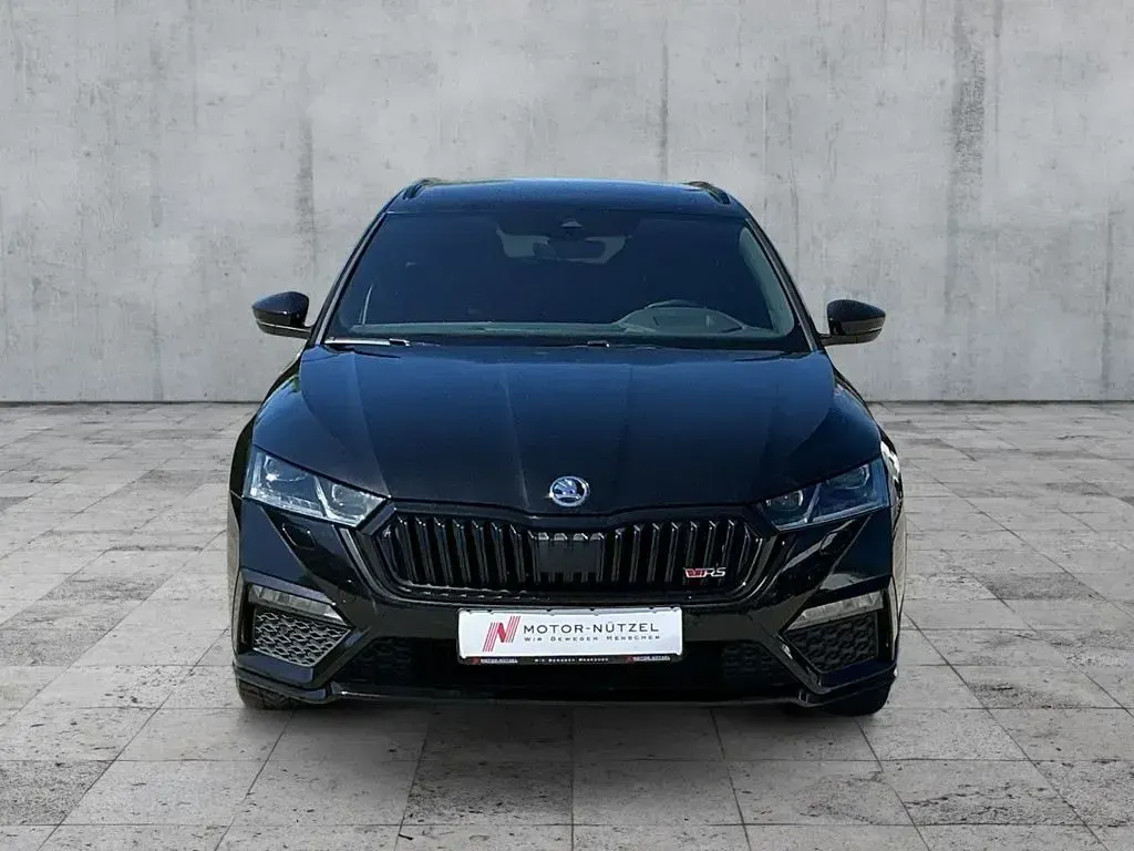 Gebraucht Skoda Octavia RS 245 PS (180 kW) 2022 Schwarzmagic perleffekt Kombi