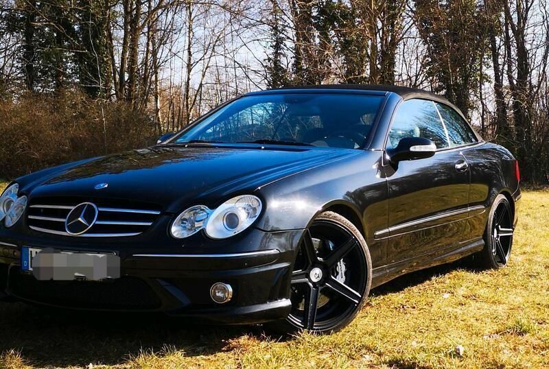 Schwarz Gebraucht 2007 Mercedes CLK63 AMG AMG Cabrio | 39.000 € - Bild 1/4