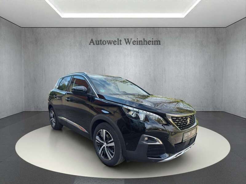 Lackierung schwarz perla nera/ Gebraucht 2020 Peugeot 3008 Allure GT-Line SUV | 20.999 € (Teuer) - Bild 1/4