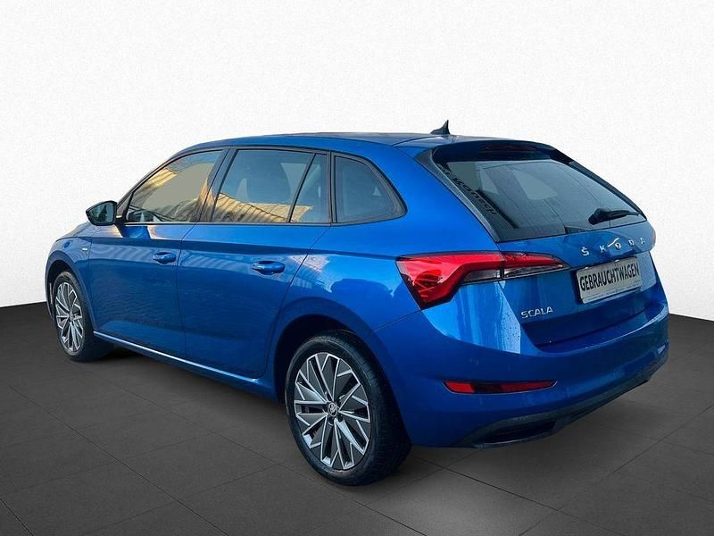 Gebraucht Skoda Scala Clever 150 PS (110 kW) 2021 Blau Kleinwagen