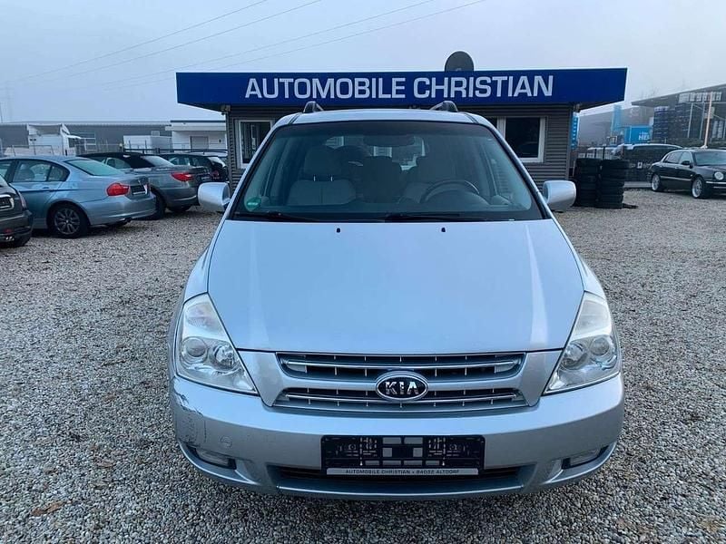 Silber Gebraucht 2008 Kia Carnival Van / Kleinbus | 1.990 € (Superpreis) - Bild 1/4