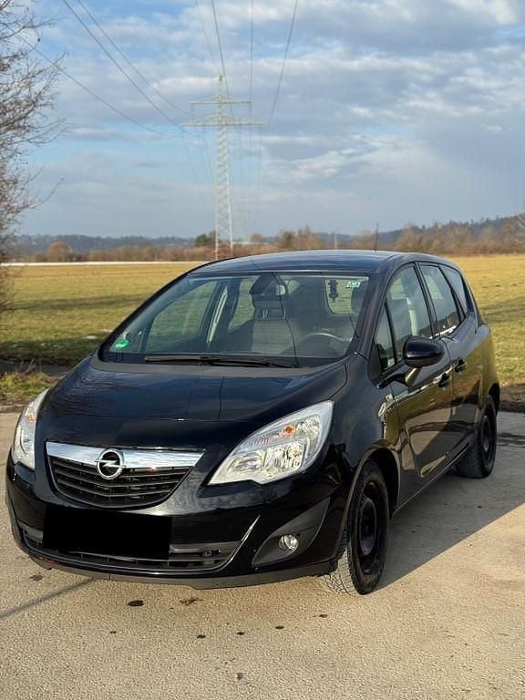 Gebraucht Opel Meriva 120 PS (88 kW) 2010 Schwarz Van / Kleinbus