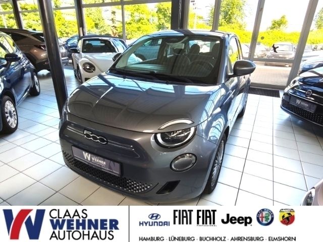 Mineral grau) (grau Gebraucht 2022 Fiat 500e Icon Kleinwagen | 15.990 € (Guter Preis) - Bild 1/4