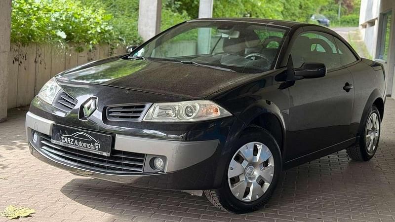 Perlmuttschwarz Gebraucht 2006 Renault Mégane Cabriolet Authentique Cabrio | 2.400 € (Fairer Preis) - Bild 1/4