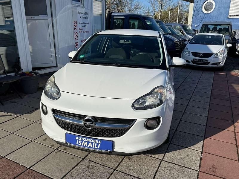 Gebraucht Opel Adam Basis 69 PS (50 kW) 2013 Casablanca white/arctic white Kleinwagen