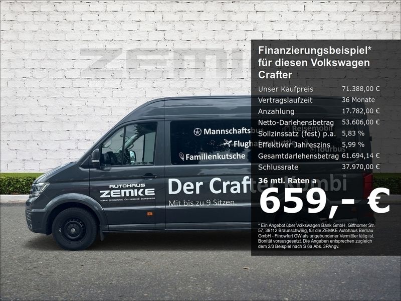 Grau Gebraucht 2023 VW Crafter Trendline Van | 66.850 € - Bild 1/4