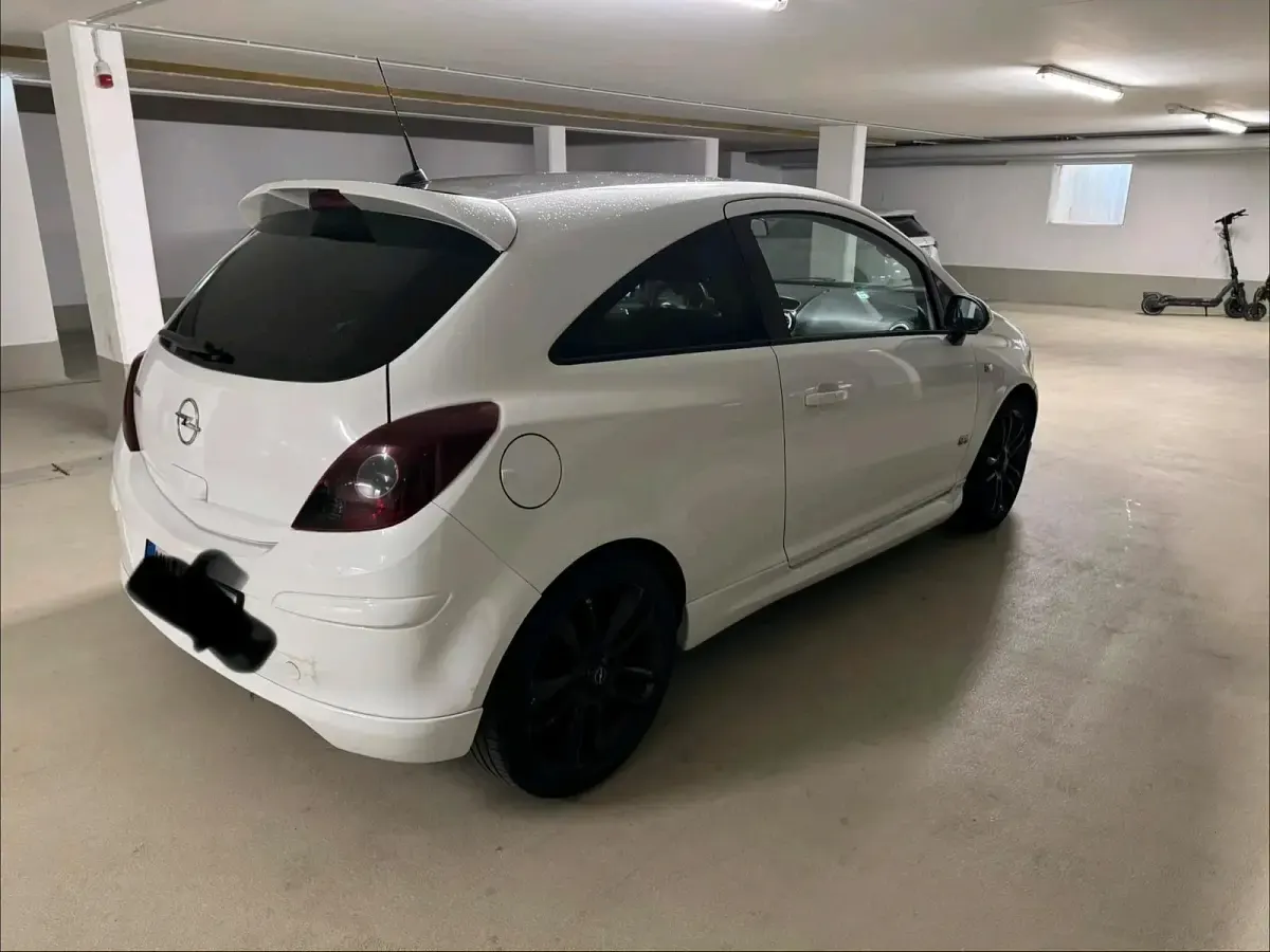 Gebraucht Opel Corsa OPC 90 PS (66 kW) 2009 Weiß Kleinwagen