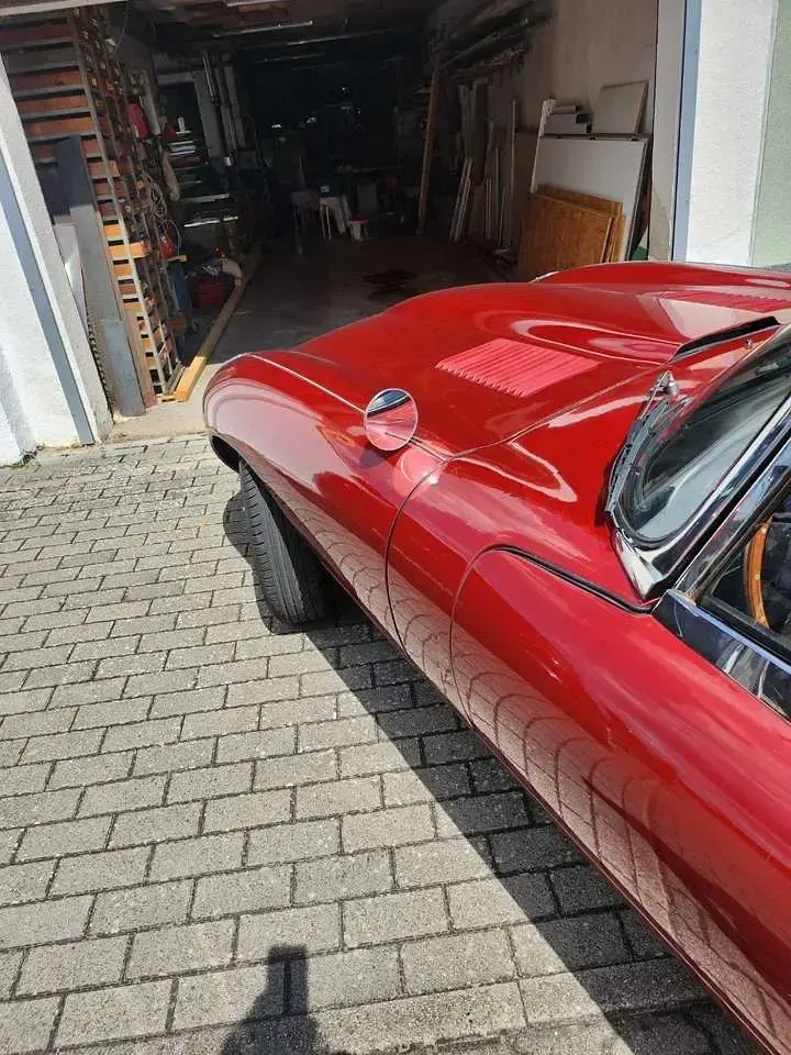 Gebraucht Jaguar E-Type 218 PS (160 kW) 1971 Rot Cabrio