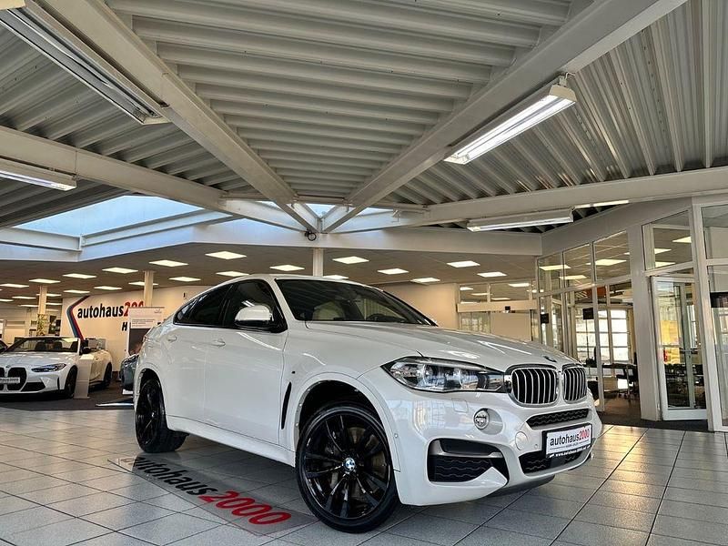 Weiß Gebraucht 2017 BMW X6 M50 Performance SUV | 31.950 € - Bild 1/4