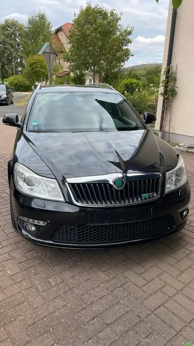 Gebraucht Skoda Octavia RS 170 PS (125 kW) 2011 Schwarz Kombi