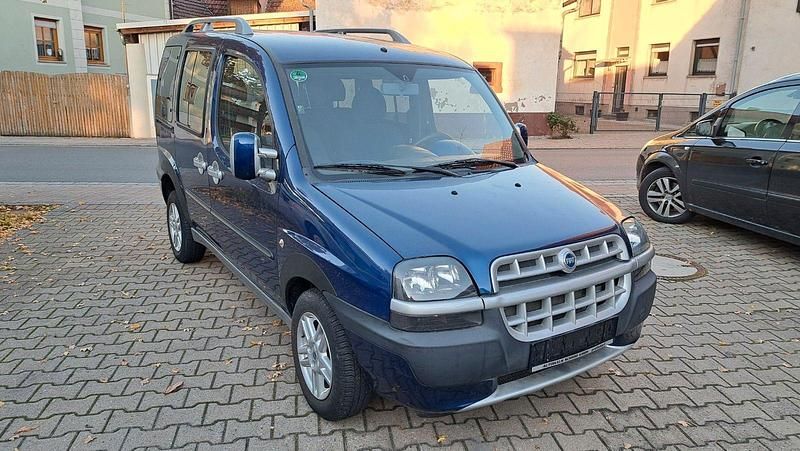 Gebraucht Fiat Doblò 103 PS (75 kW) 2005 Blau Van / Kleinbus