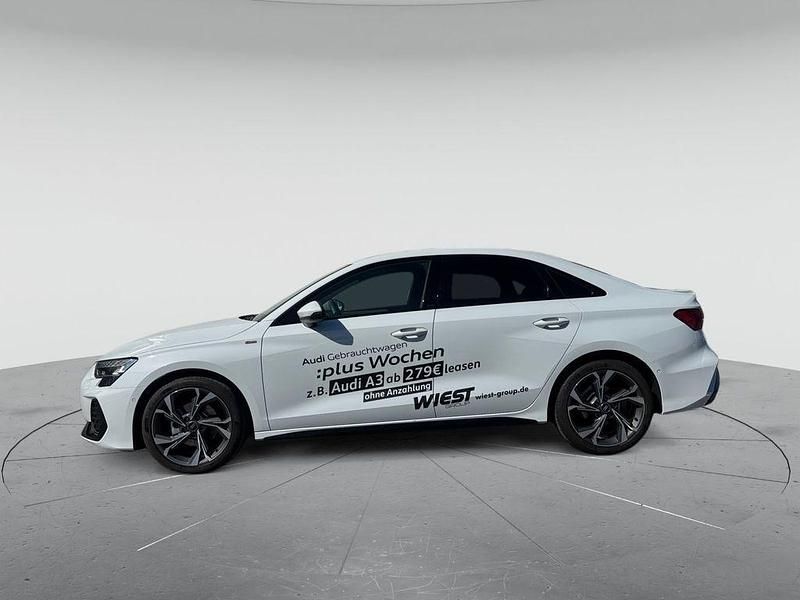 Używany Audi A3 S-Line 116 KM (85 kW) 2025 Biały Sedan/Limuzyna