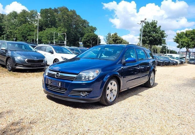Blau Gebraucht 2005 Opel Astra Edition Limousine | 980 € (Fairer Preis) - Bild 1/4