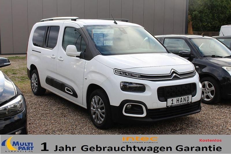 Weiß Gebraucht 2019 Citroën Berlingo Feel Van / Kleinbus | 11.790 € (Fairer Preis) - Bild 1/4