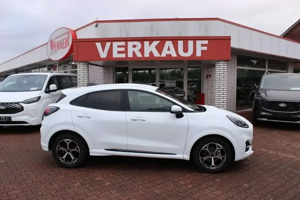 Neu Ford Puma ST-Line 125 PS (91 kW) 2026 Weiß SUV