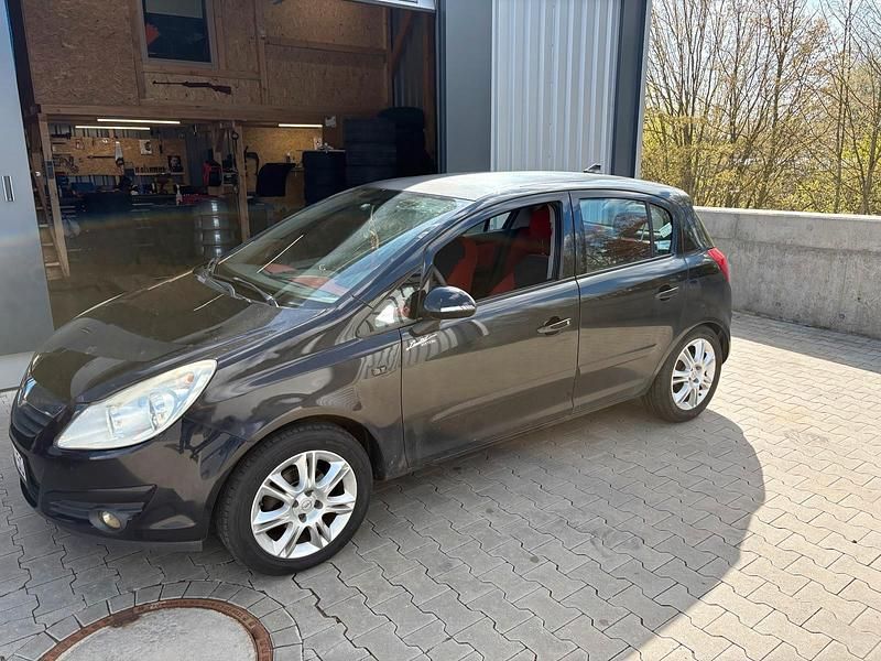 Gebraucht Opel Corsa 90 PS (66 kW) 2007 Schwarz Kleinwagen