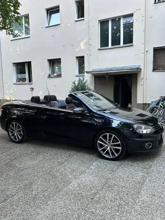 Brugt VW Eos Exclusive 160 HK (117 kW) 2011 Sort Cabriolet