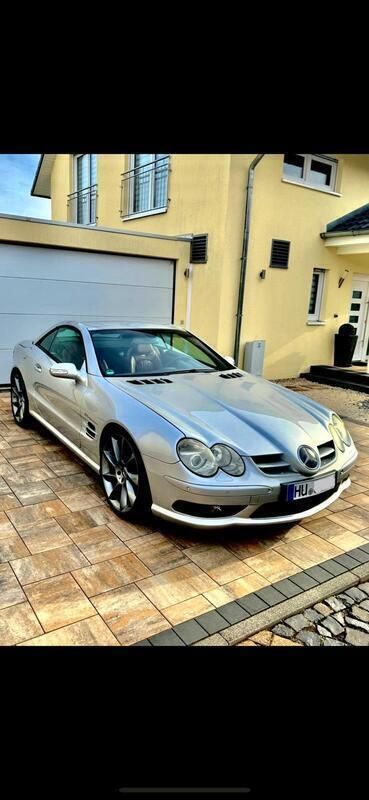 Silber Gebraucht 2002 Mercedes SL55 AMG AMG Cabrio | 33.800 € (Guter Preis) - Bild 1/4