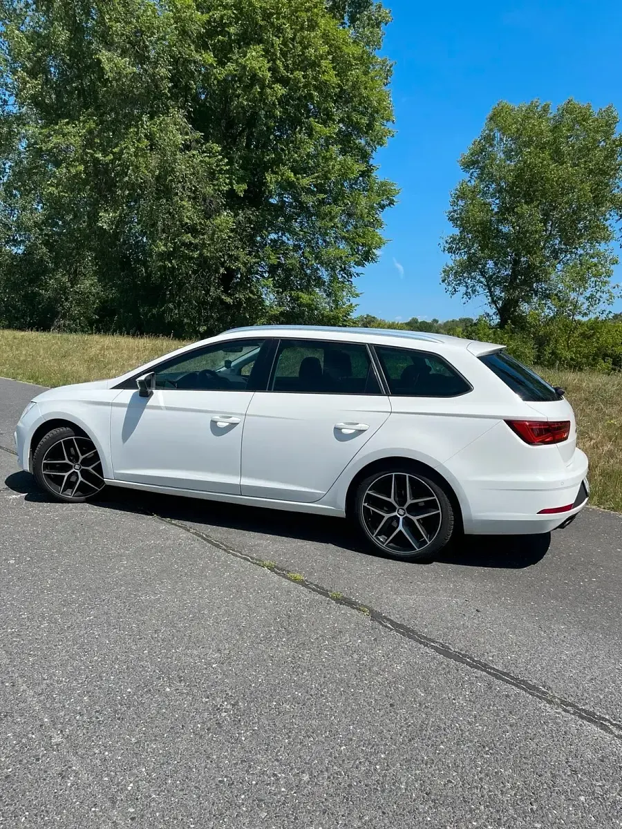 Gebraucht Seat Leon FR 125 PS (91 kW) 2017 Weiß Kombi