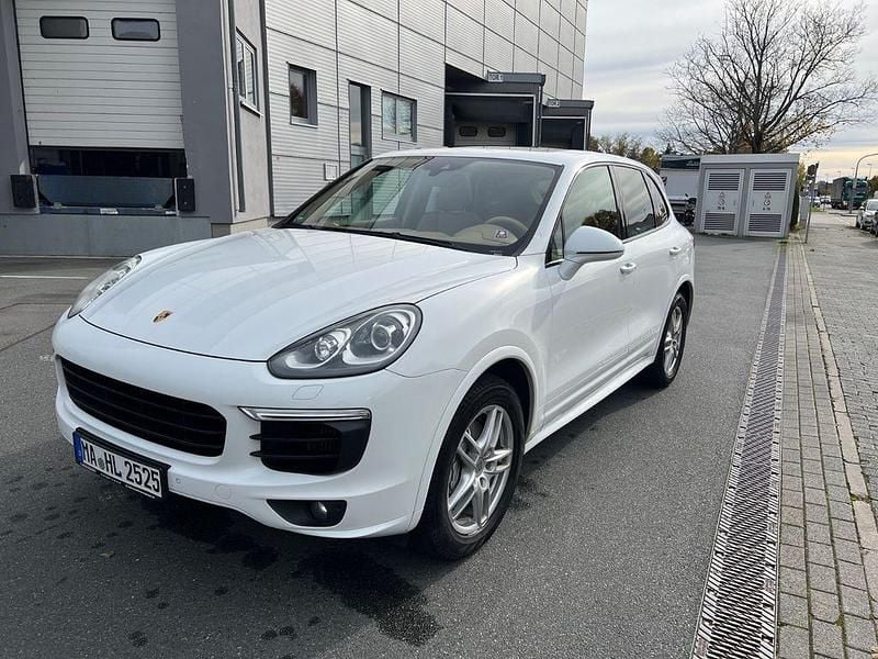 Weiß Gebraucht 2015 Porsche Cayenne S SUV | 28.999 € (Superpreis) - Bild 1/4