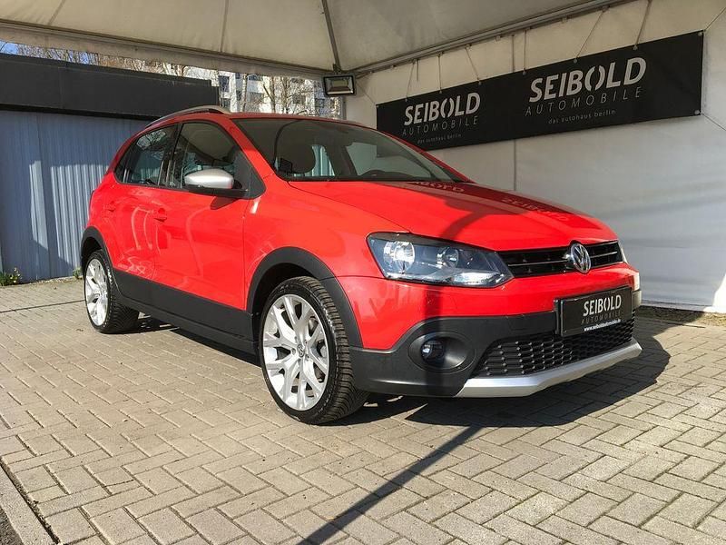 Gebraucht VW Polo Cross 90 PS (66 kW) 2017 Rot Kleinwagen