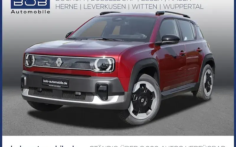 Uusi Renault 4 E-Tech Evolution 89 kW (122 HP) 2026 Punainen Katumaasturi