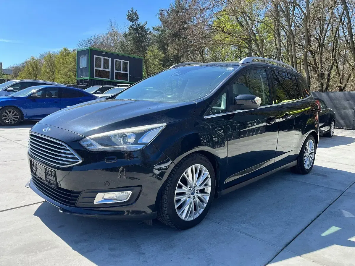 Gebraucht Ford Grand C-Max Titanium 170 PS (125 kW) 2016 Schwarz Van / Kleinbus