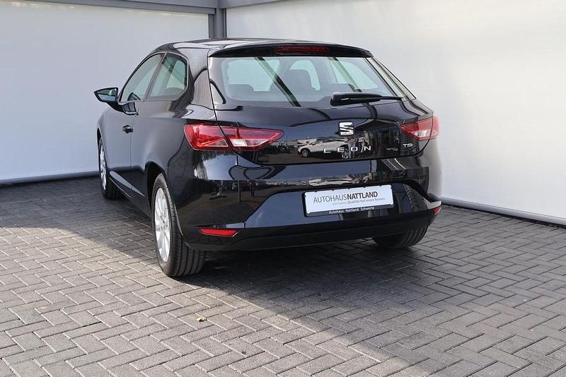 Gebraucht Seat Leon Style 110 PS (80 kW) 2017 Schwarz Coupé