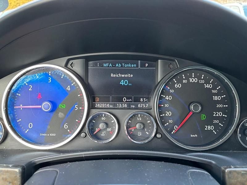 Gebraucht VW Touareg R-line 239 PS (175 kW) 2008 Schwarz SUV