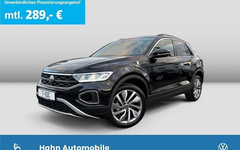 Schwarz Gebraucht 2025 VW T-Roc Goal SUV | 28.460 € (Fairer Preis) - Bild 1/4