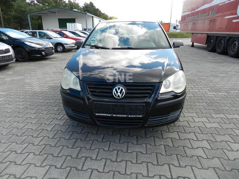 Gebraucht VW Polo Trendline 60 PS (44 kW) 2009 Schwarz Kleinwagen