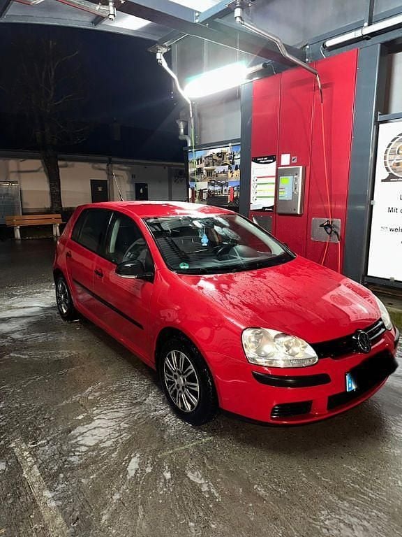 Gebraucht VW Golf VI Trendline 80 PS (58 kW) 2008 Rot Kleinwagen
