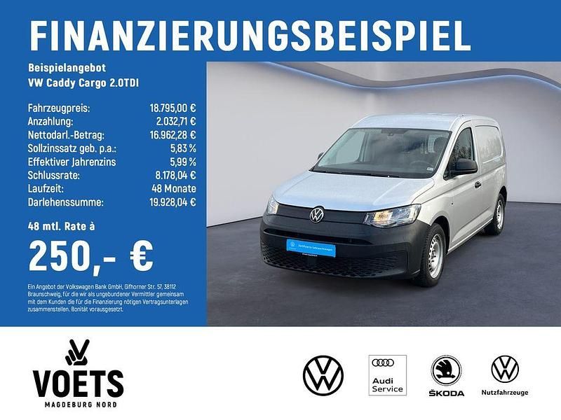 Gebraucht VW Caddy Basis 102 PS (75 kW) 2022 Silber Van / Kleinbus