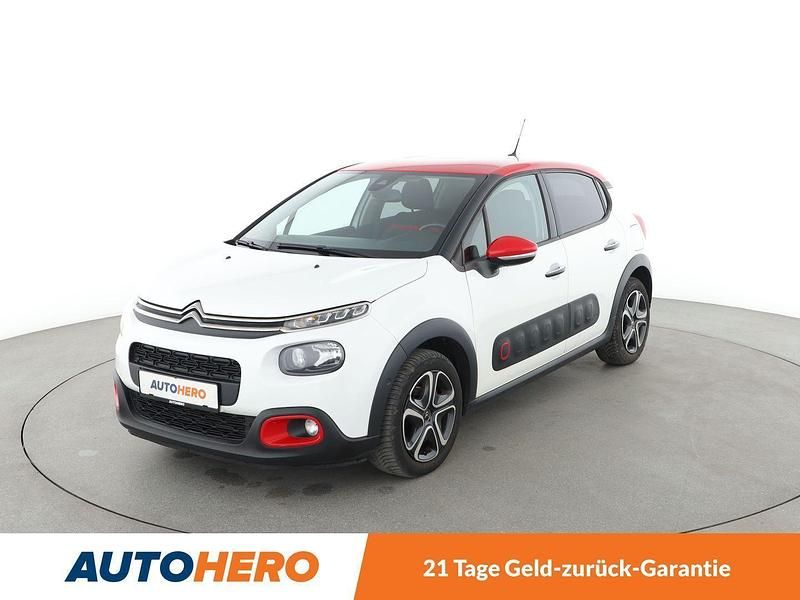 Weiß Gebraucht 2018 Citroën C3 PureTech Kleinwagen | 8.940 € (Fairer Preis) - Bild 1/3