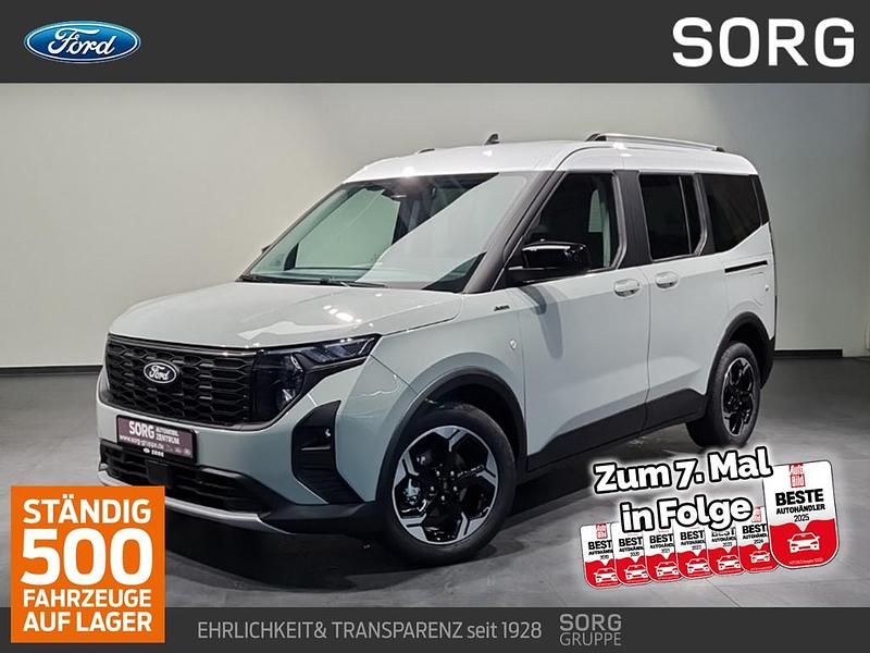 Grau, cactus gray Neu 2025 Ford Tourneo Courier Active Van / Kleinbus | 26.890 € (Fairer Preis) - Bild 1/4